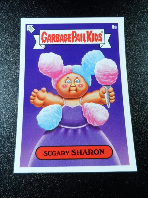 Sugary Sharon 12/7 Cotton Candy Day Bizarre Holiday 2020 Garbage Pail Kids Cards