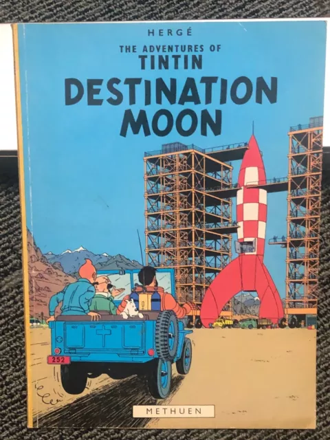 Original from 1977 TINTIN Paperback Comic Book - Great Condition!