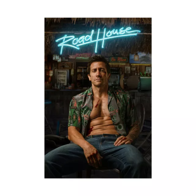 Road House (2024) New Movie POSTER Wall Art fast quick shipping in sizes