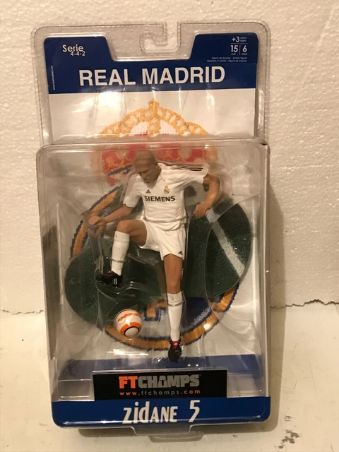 FT CHAMPS REAL De Madrid Zinedine Zidane 5 De 15 Cm EUR 85