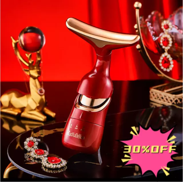 Anti-Wrinkle Neck Face Skin Tightening Lifting Device Facial Beauty Machine UK