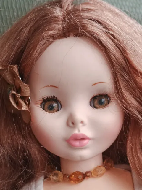 Bellissima Bambola FURGA capelli rossi occhi scuri Fashion AltaModa Doll Muneca