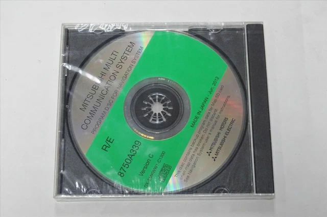 GENUINE MITSUBISHI MULTI Communication System Mmcs Navi Program Disc ...