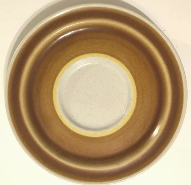 NORITAKE Primastone Genuine Stoneware Japan Vintage Sundance 8302 Saucer 6"