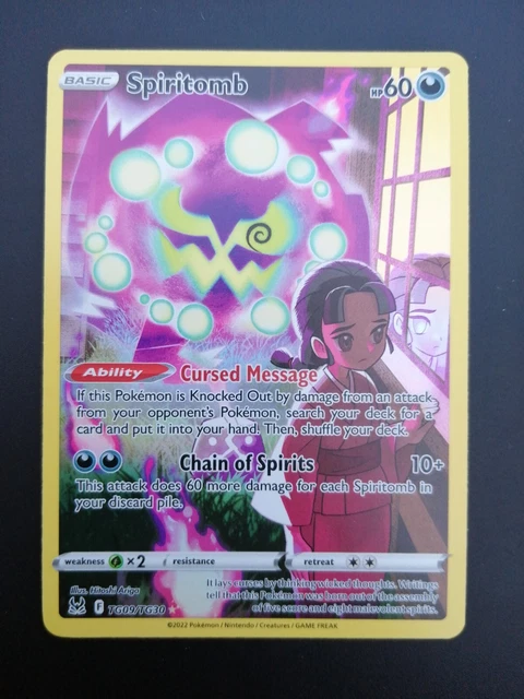 Spiritomb Trainer Gallery Full Art - Pokemon TCG - Lost Origin TG09/TG30 - MINT