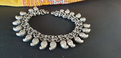 Old Indian Silver Bracelet …beautiful collection & accent piece 2