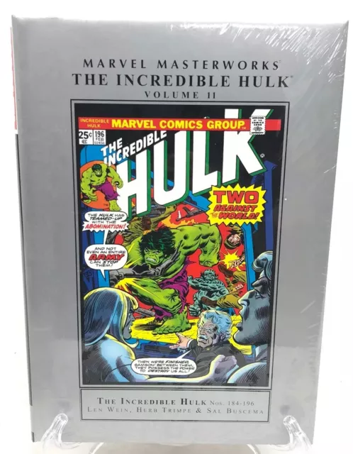 Incredible Hulk Volume 11 Collects 184-196 Marvel Masterworks HC New Sealed