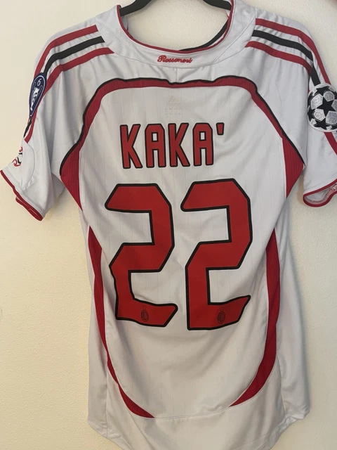 Maillot Milan AC Domicile 2006-2007 – KAKA 22 – Taille M – Neuf Avec étiquettes
