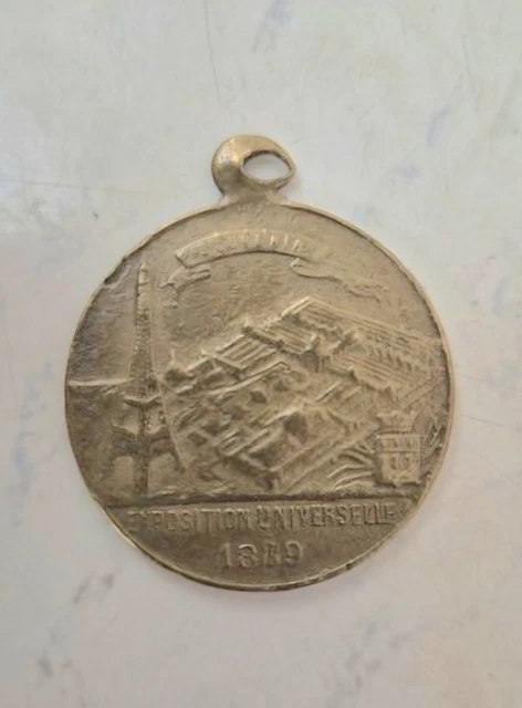 MEDAILLE OU JETON : EXPOSITION UNIVERSELLE CENTENAIRE DE 1789 - EN ETAT CORRECT