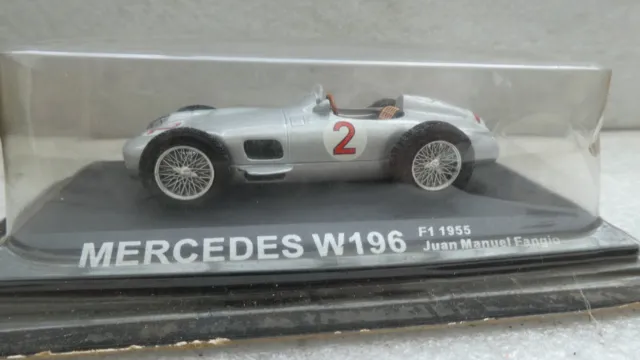 Uh Pour Presse Mercedes W 196 F1 1955 Jm Fangio Neuf + Blister