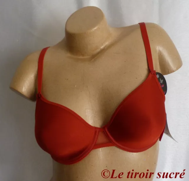 PASSIONATA Miss Joy soutien gorge rouge lingerie neuf avec étiquettes 2