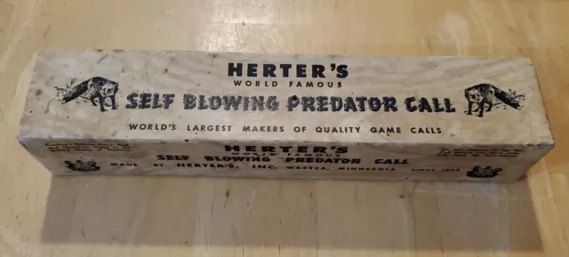 Vintage Herter's World Famous Predator Call, Original Box P60 Vintage Herter's World Famous Predator Call, Original Box P60