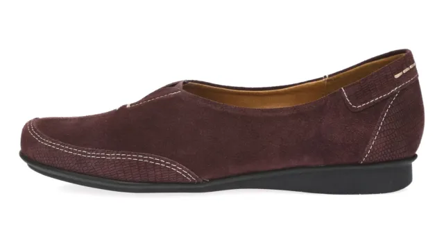 TAOS 235036 Women's Marvey Bordeaux Suede Flat Slip On Shoes Sz. 5-5.5 (EU36)