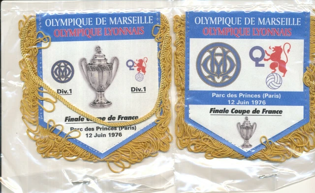 OM Olympique de Marseille - Valencia CF 2004 finale très rare superbe