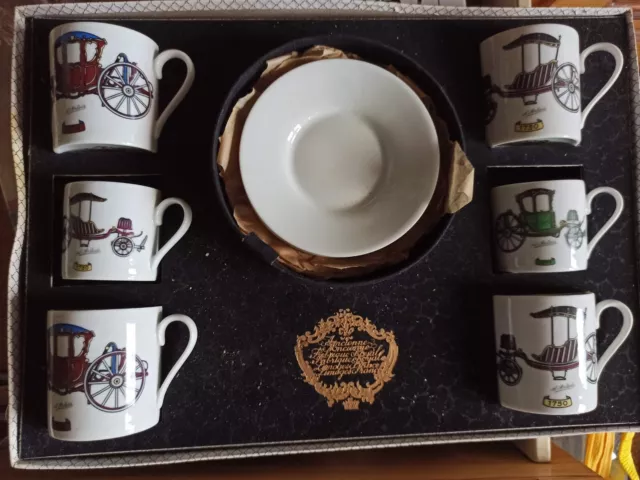Lot De 6 Tasses De Café , Mokka Neuves De L'ancienne Fabrique Royale De Limoges