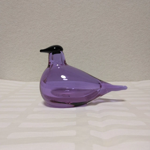 IITTALA BIRDS DE Toikka Chiffchaff Amatista Oiva Toikka Limited