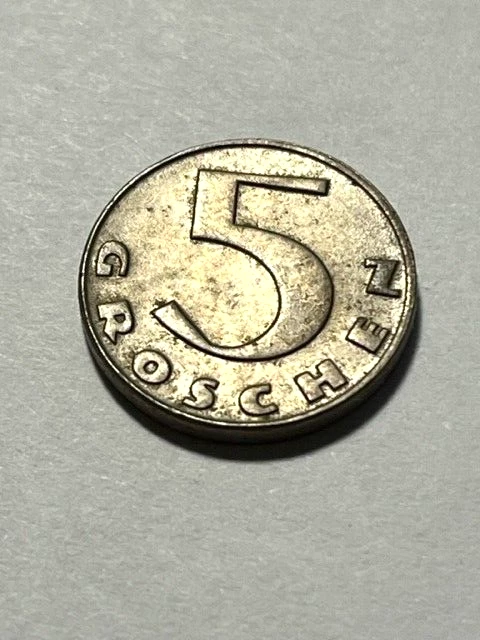 1931 Austria 5 Groschen XF + #18241