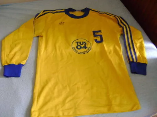 TUS BAYER 04 LEVERKUSEN shirt trikot jersey Adidas Erima 1976/80 for collectors