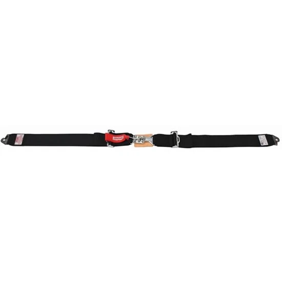 Simpson 29020R Clip-In Lap Belt, Latch/Link-Pull Down Red