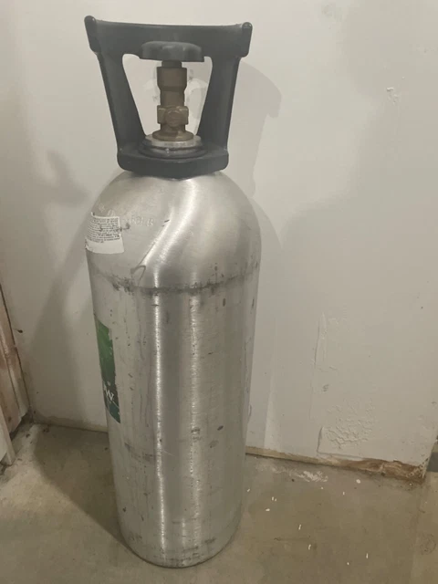 20 LB Aluminum CO2 Cylinder Tank Beverage Paintball Indoor Garden