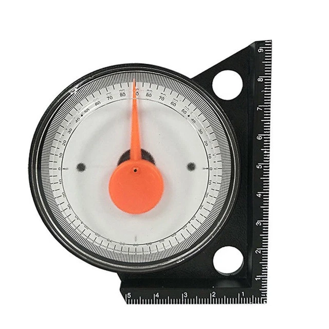 Rapporteur D'angle Multifonction En Acier Inoxydable - Outil De Menuiserie, Mesure D'angles Et De Niveaux