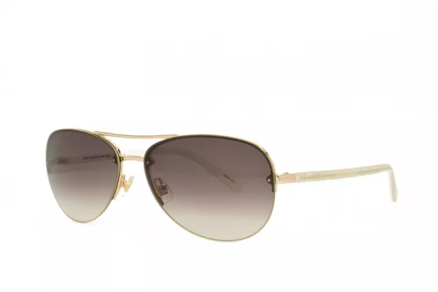 KATE SPADE BERYL-S AU2 Y6 59-15-135 GOLD New Authentic Sunglasses