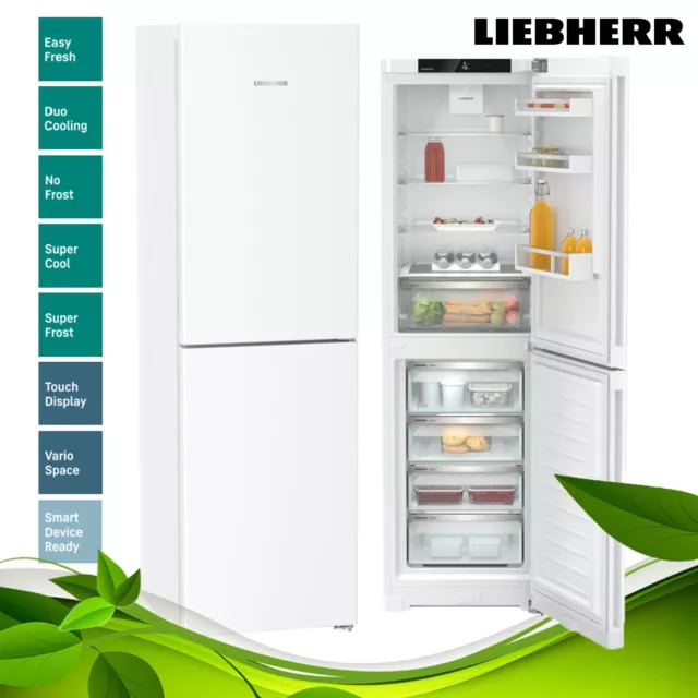 Liebherr Kühl-/Gefrierkombination 201cm NoFrost Umluftkühlung LED PowerCooling