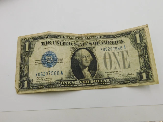 Series of 1928 A $1.00 Funnyback Silver Certificate (133)