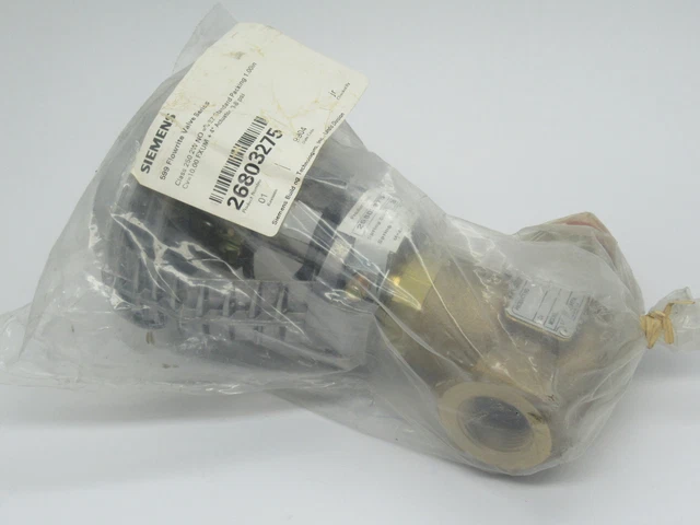 Siemens 26803275 Valve 1" 2 Way 4" Actuator 3-8Psi NWB