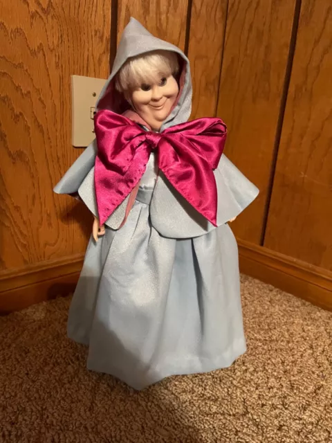 Disney's Cinderella LE Fairy Godmother Porcrelain doll