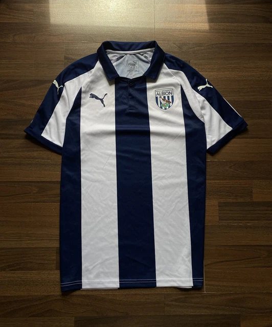 West Bromwich Albion FC Home Shirt 2018 / 2019 Puma size:L Origina