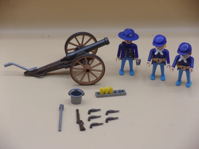 PLAYMOBIL 3784 SUDISTES chariot canon et accessoires EUR 40,00