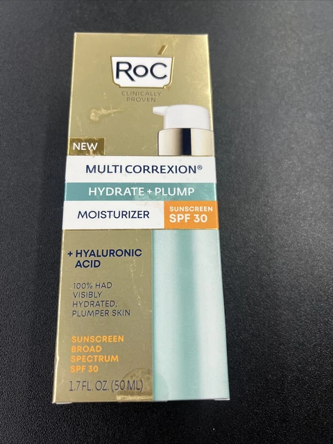 RoC Multi Correxion Hydrate + Plump Moisturizer SPF 30 (1.7oz/50ml) New In Box