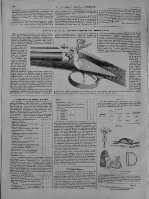 Objectif Daguerréien Français Focale 65 Cm - Vers 1845-1850