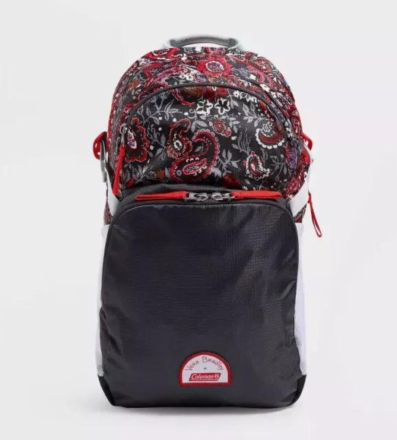 Vera Bradley + Coleman 22L Hydration Outdoor Daypack - Eden Paisley Gray 4.8 out