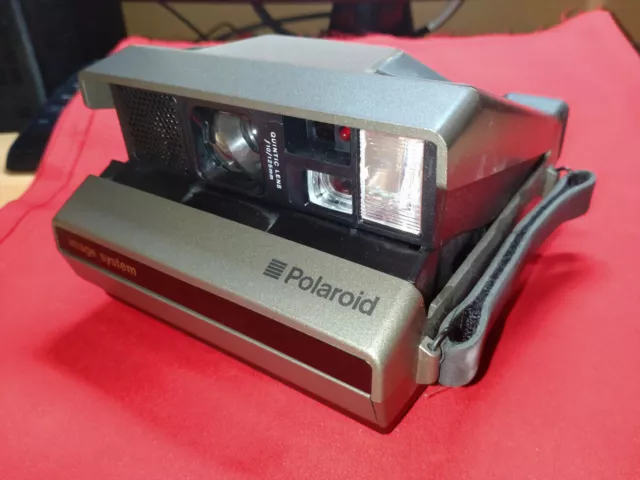 Polaroid Image System Auto Focus Film Camera Vintage + étui