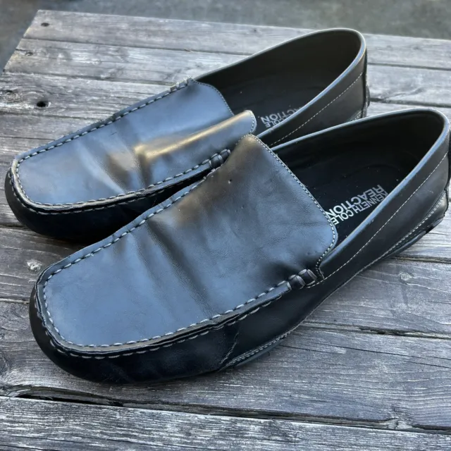 Kenneth Cole REACTION Men's World Hold On Black Loafer Shoes Size 11.5