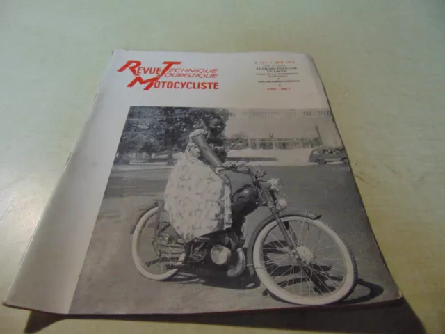 Revue Technique Motocycliste N° 137 1958 Triumph 200 T20 T20C Zündapp combinette