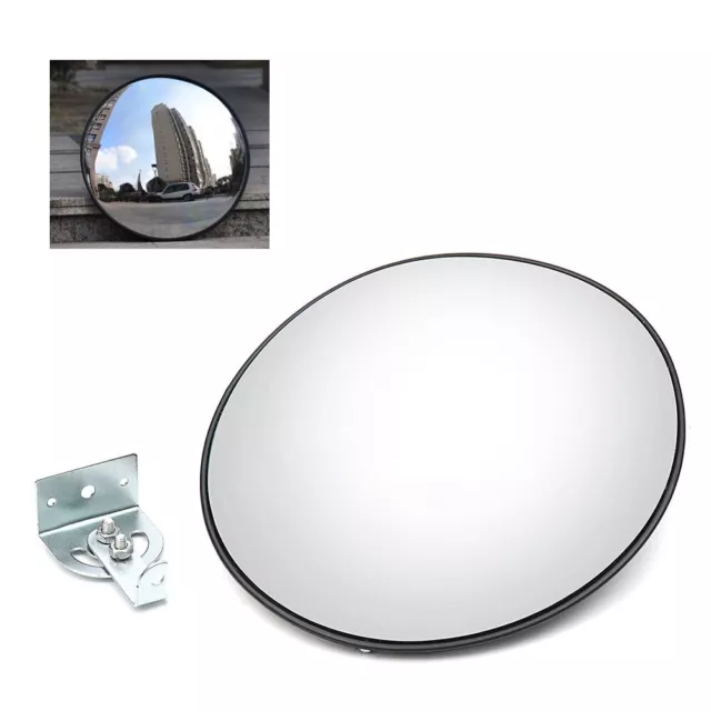 12" Wide Angle Mirror Security Convex Mirror Outdoor Road Traffic Driveway Safe