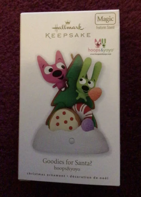 Hoops and Yoyo Goodies For Santa Ornament
