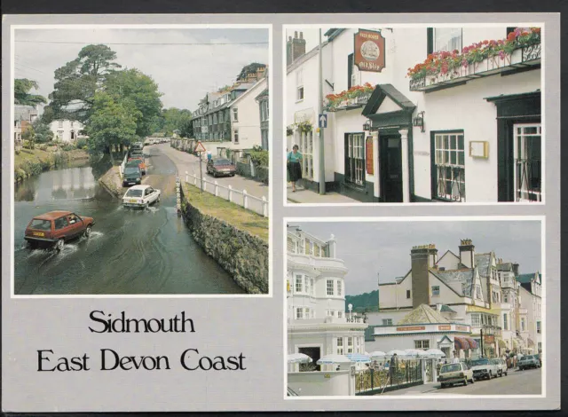 Devon Postcard - Views of Sidmouth on The East Devon Coast    LC5283