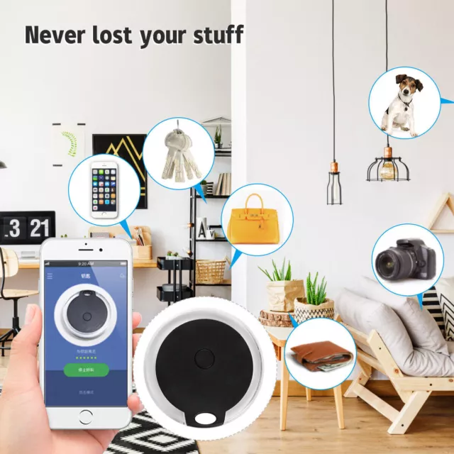 Pet Smart Tracker Mini Anti-Lost Impermeabile Bluetooth Locator Tracer per Hausti 2