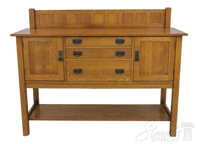 58290EC: STICKLEY Mission Oak Arts & Crafts Sideboard