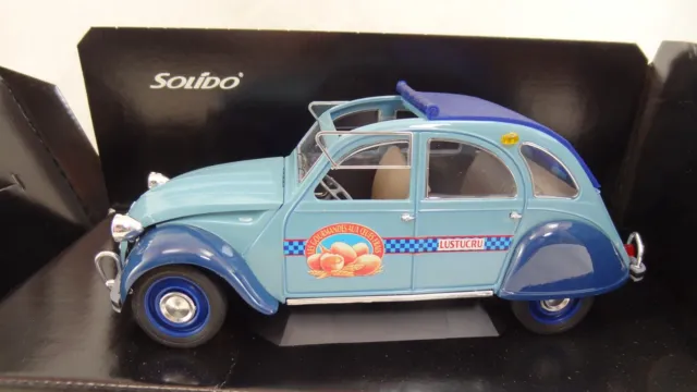 1/18 Solido 8404 Citroen 2Cv Lustucru