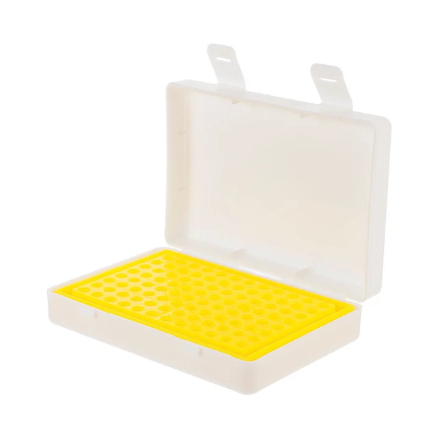 Test Tube Rack 96 FLIP- RACK 96-WELL Centrifuge Tube White Laboratory Test Holder £9.35 ...