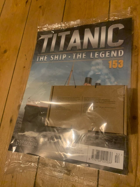 BUILD THE TITANIC SCALE 1:200 HACHETTE issue 153 Collector Edition ONLY ...