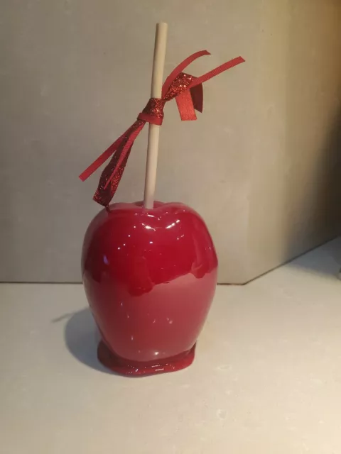 Set of 5 Fake Candy Apple for display food realistic  display Photo Prop