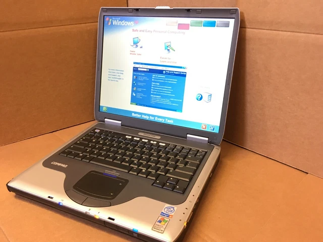 COMPAQ PRESARIO 2500 laptop P4 2.40GHz 256MB RAM 20GB HDD WINDOWS XP WIFI  $249.99 - PicClick