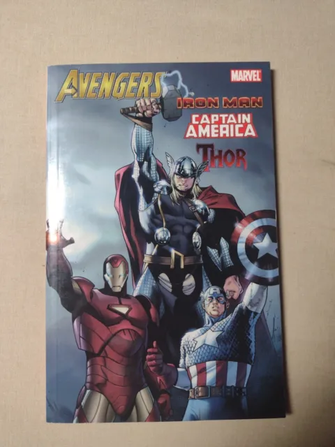 The Avengers: Iron Man Captain America Thor Marvel Graphic Novel Comic TPB Tobin