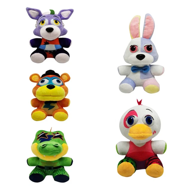 FNAF FIVE NIGHTS At Freddy's Security Breach Plush Toy Stuffed Foxy ...